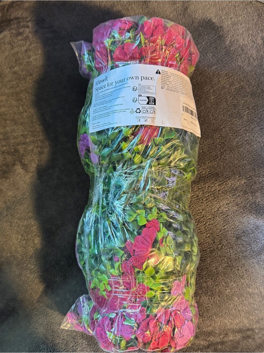 Lifewit 24 Bundle Artificial Daisy Flowers Fuchsia Purple Outdoor Garden Decor